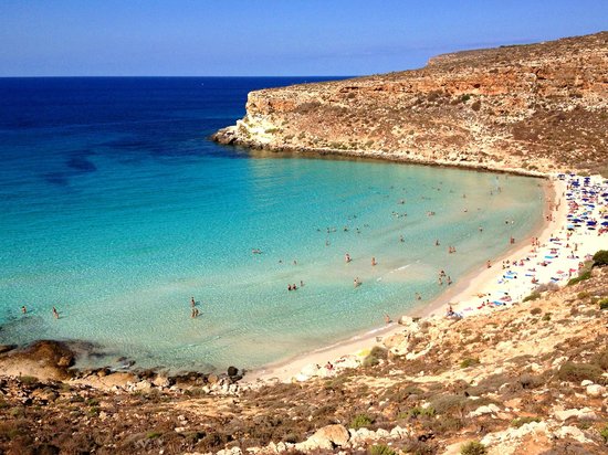 Plaja Lampedusa Sicilia