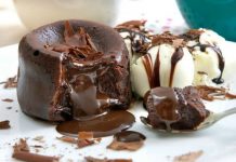 vulcan de ciocolata reteta