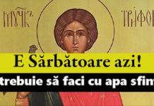 Iată ce trebuie să faci azi cu apa sfințită! E sărbătoare mare pentru creștini